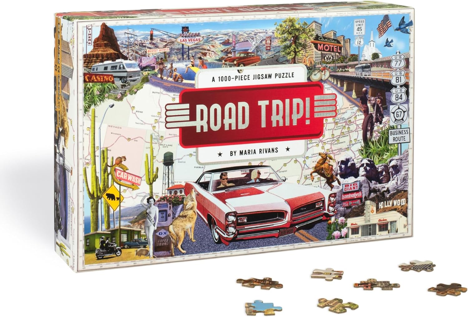 Road Trip! Puzzle 1000 bitar