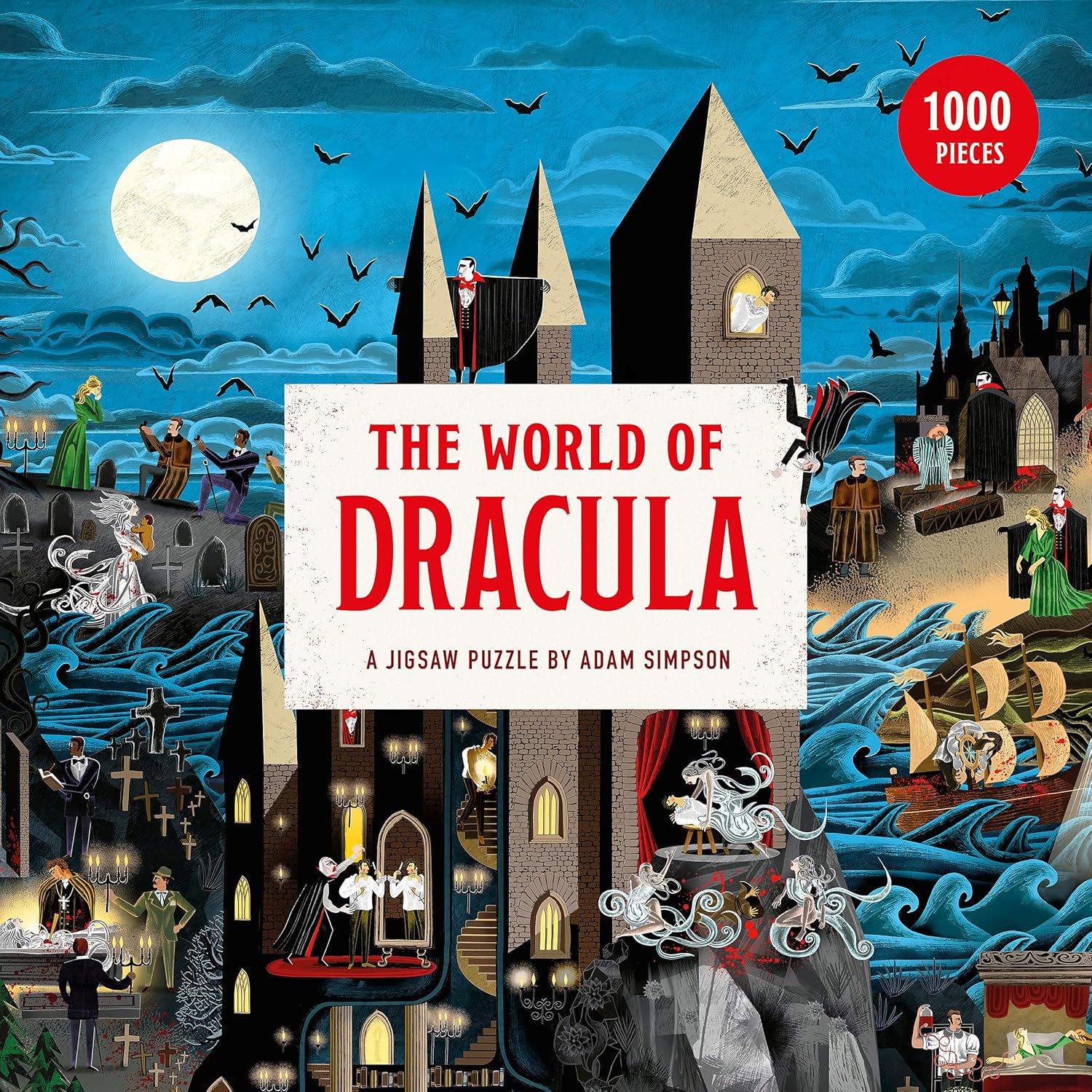 The World of Dracula Puzzle 1000 bitar