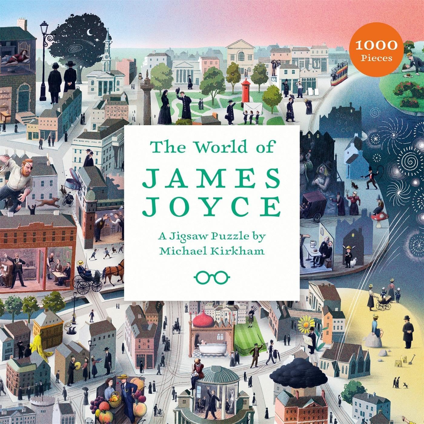 The World of James Joyce Puzzle 1000 bitar