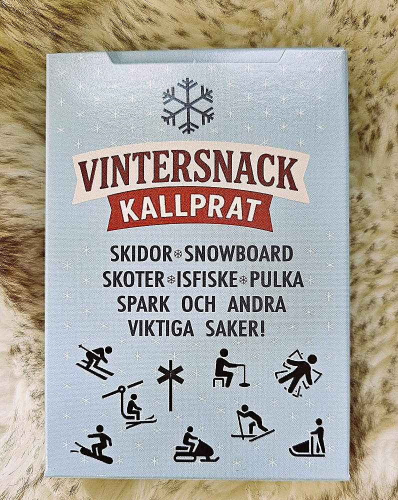 Kortspel Vintersnack Kallprat