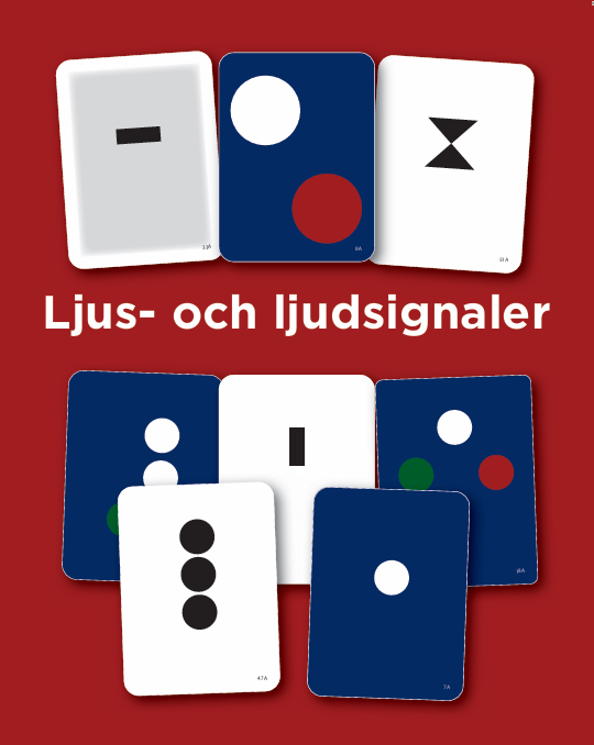 Spelkort Ljus- och ljudsignaler