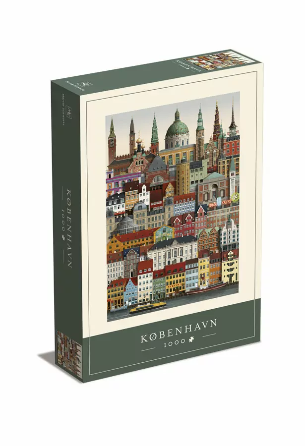 Köpenhamn pussel 1000 bitar