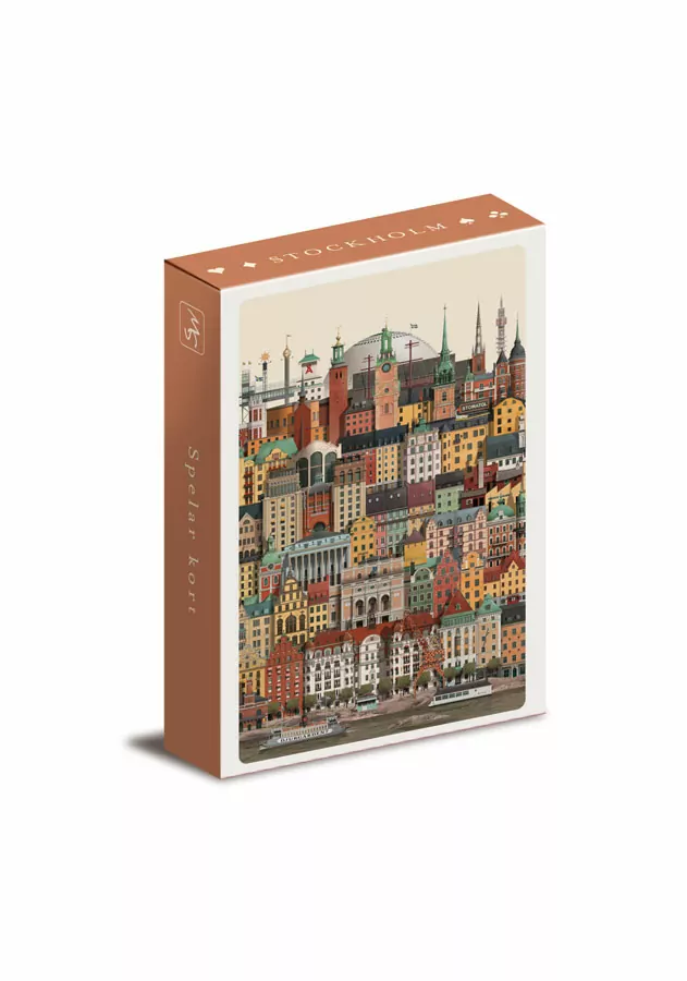 Stockholm spelkort, 1 kortlek