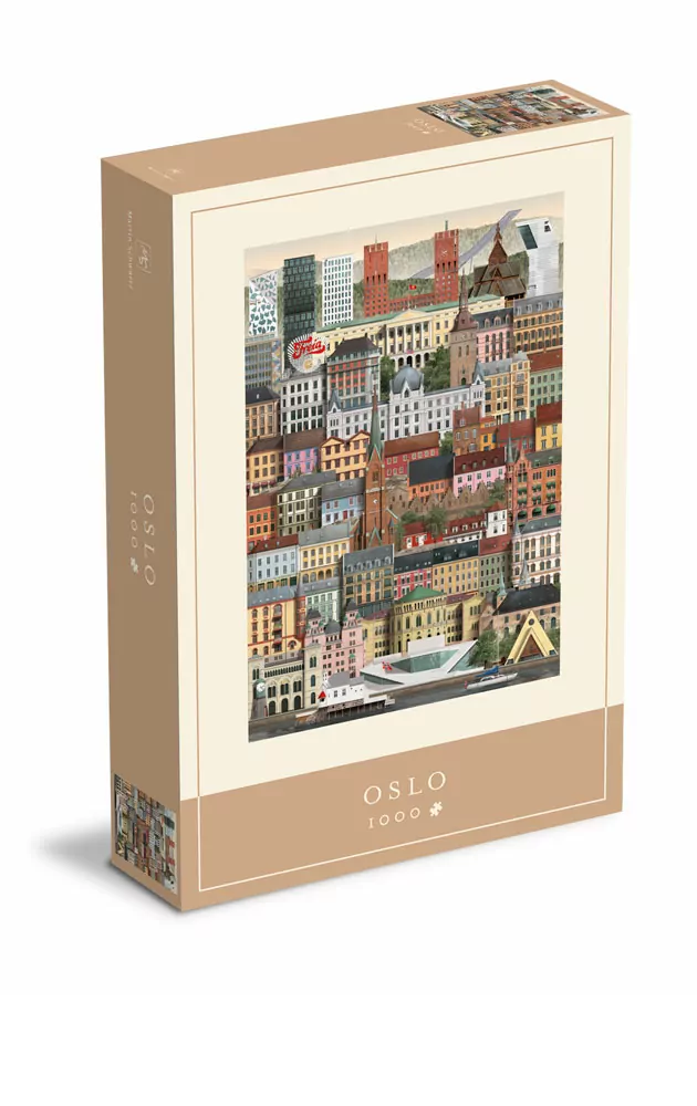 Oslo pussel 1000 bitar