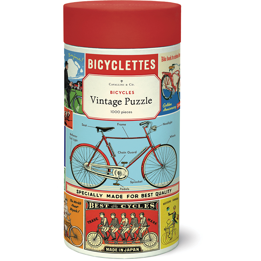 Bicycles Vintage Pussel 1000 bitar