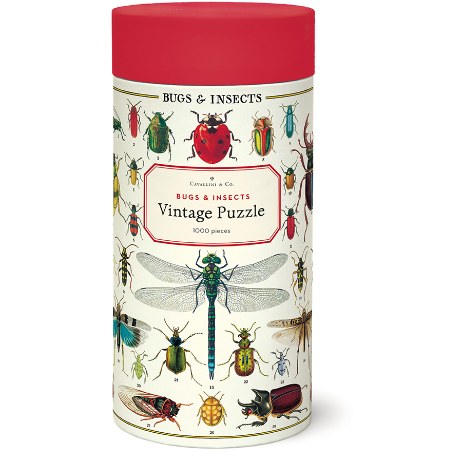 Bugs &amp; Insects Vintage Pussel 1000 bitar