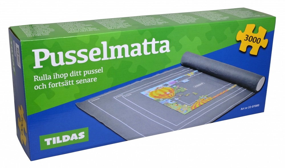 Pusselmatta för 500-3000 bitar