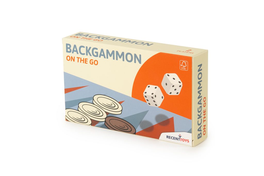 Backgammon Spel på språng