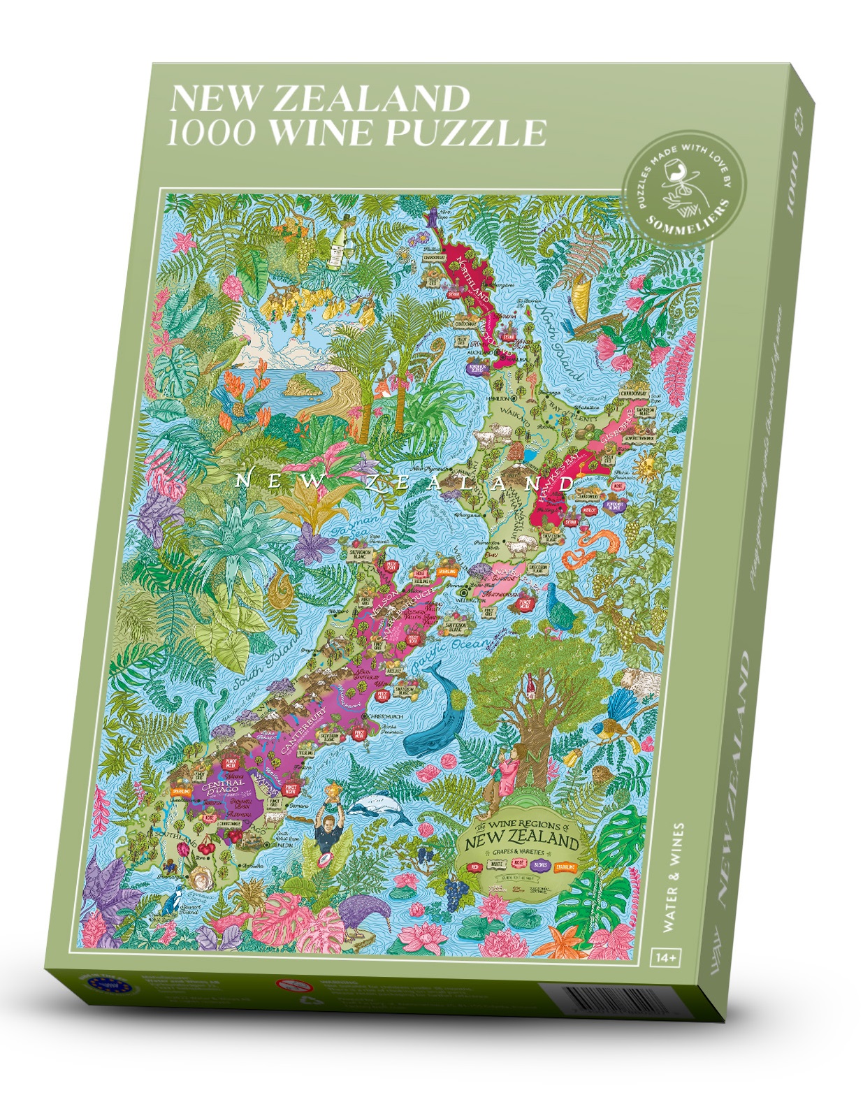 Wine Puzzle New Zealand 1000 bitar