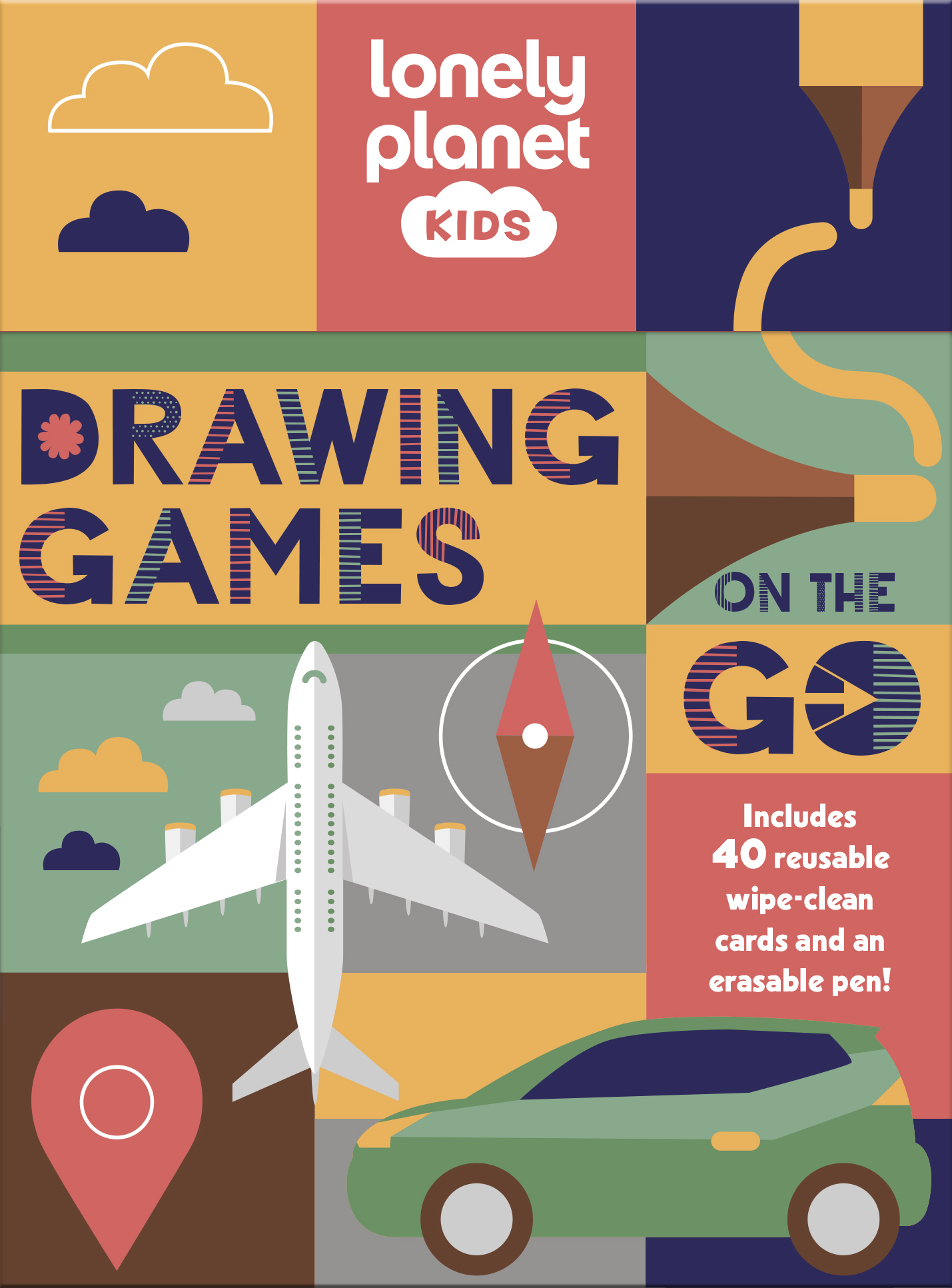 Drawing Games on the Go Lonely Planet Kids