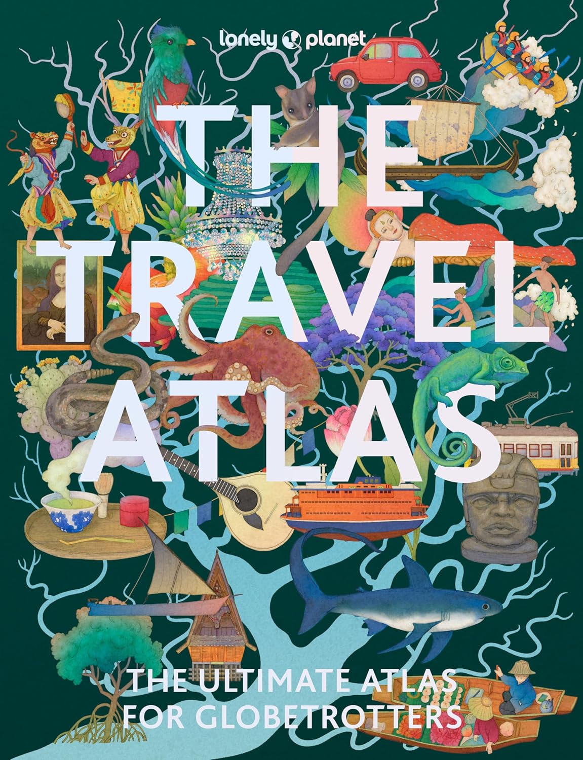 The Travel Atlas paperback Lonely Planet