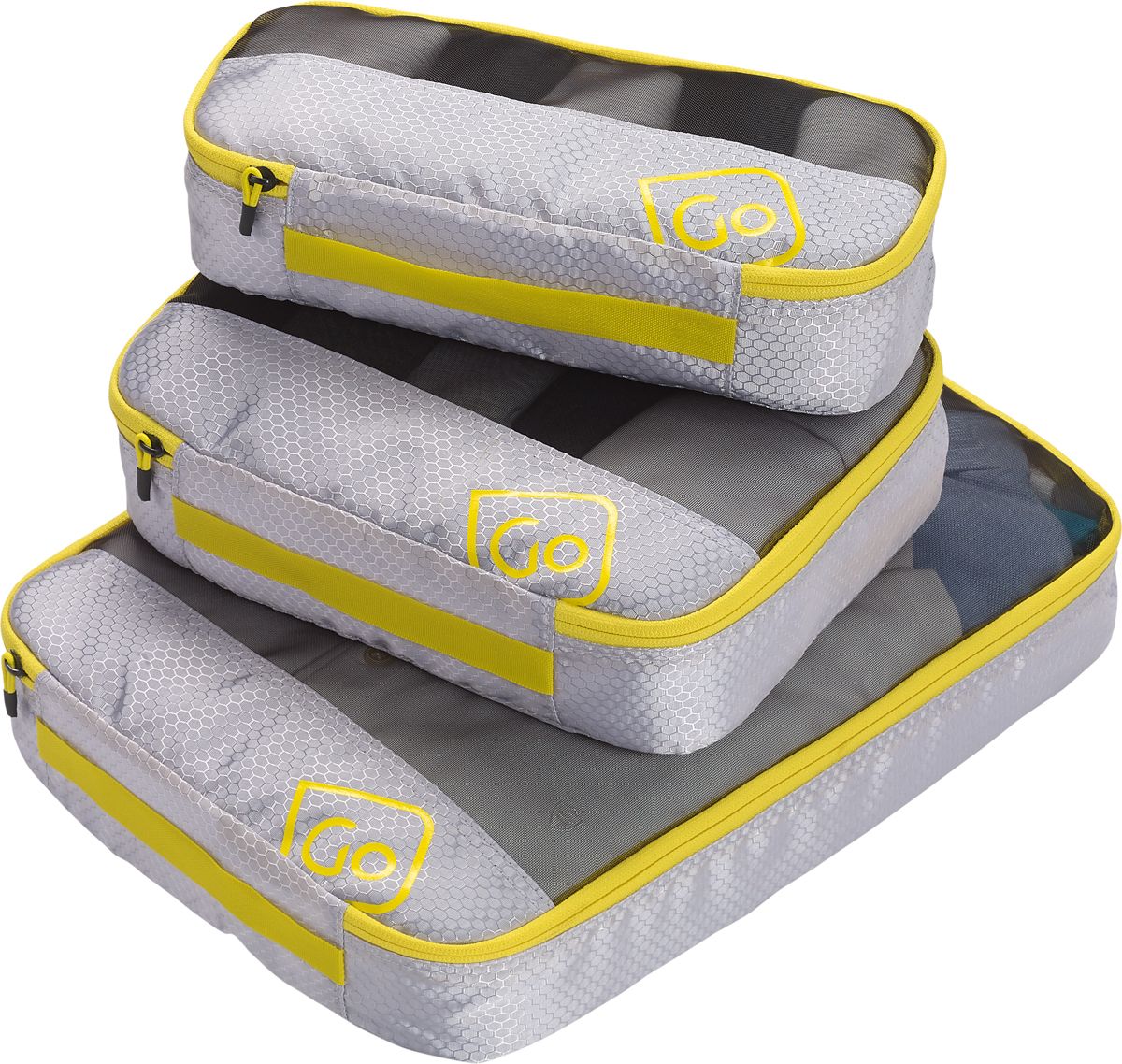 Triple Packing Cubes Yellow