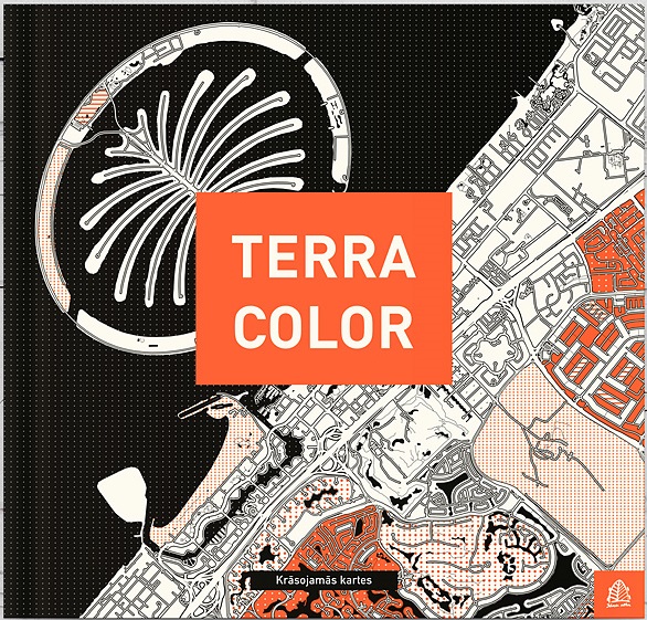 Terra Color - Målarbok med kartor