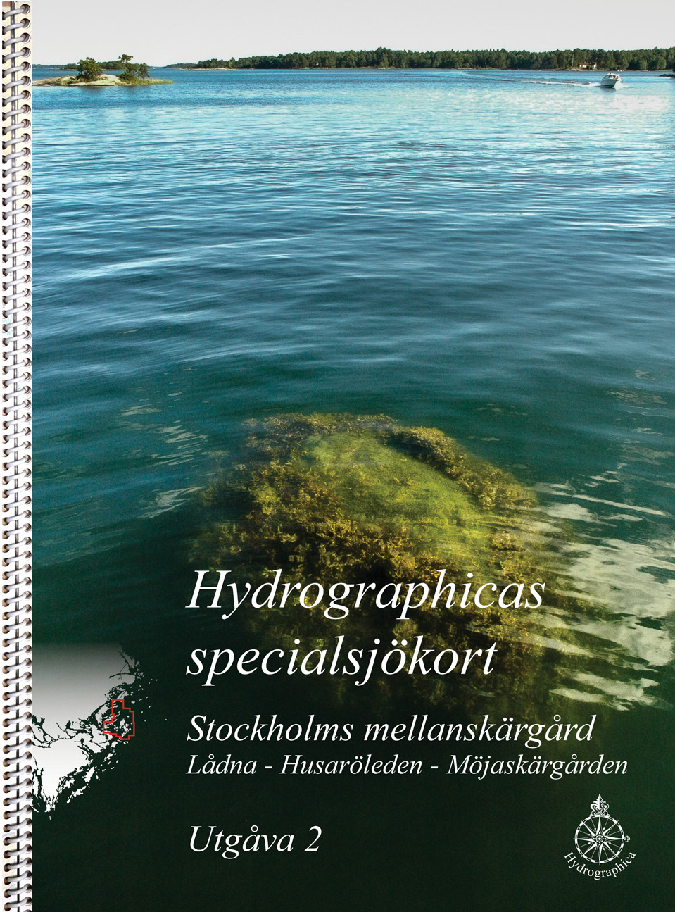 Stockholms mellanskärgård - Lådna - Husaröleden - Möjaskärgården Hydrographica