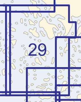 SF 29 Sjökort Finland Houtskari - Lypyrtti, Houtskär - Lypertö