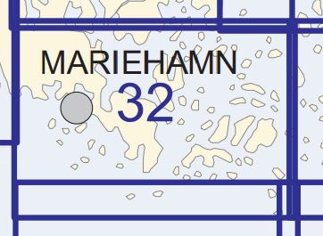 SF 32 Sjökort Finland Lemland