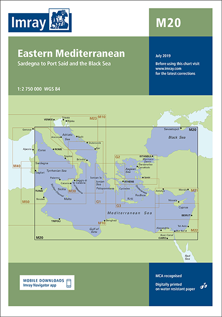 M20 Eastern Mediterranean Chart