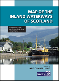 Map of the Inland Waterways of Scotland