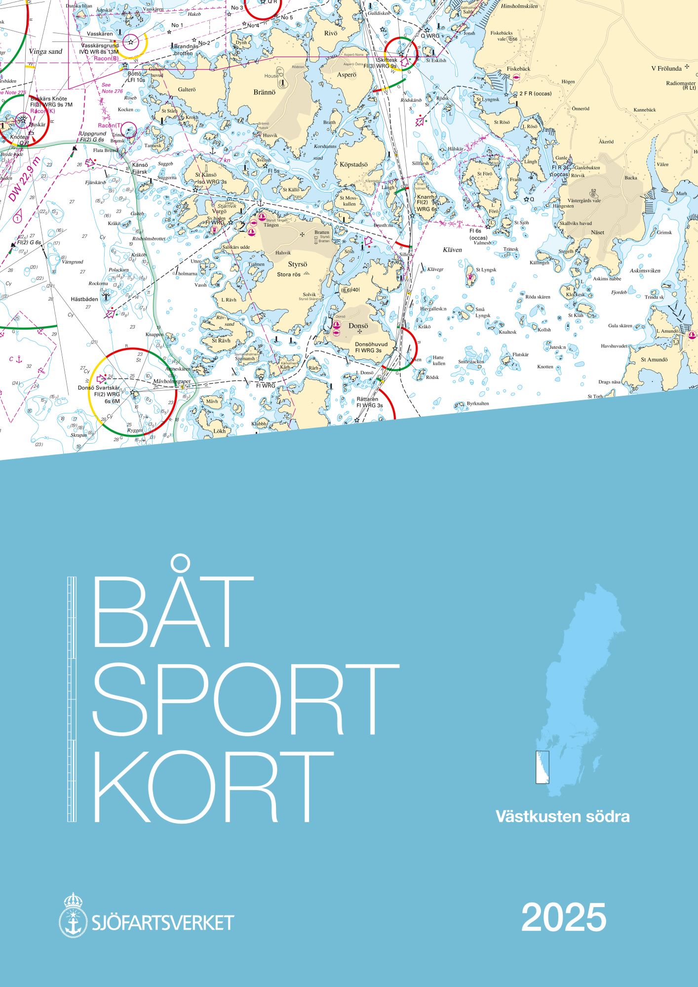 Västkusten Södra Båtsportkort 2025