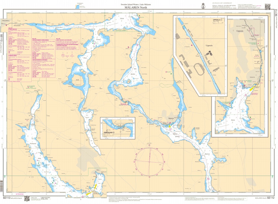 S 112 Skärgårdskort Mälaren Norra