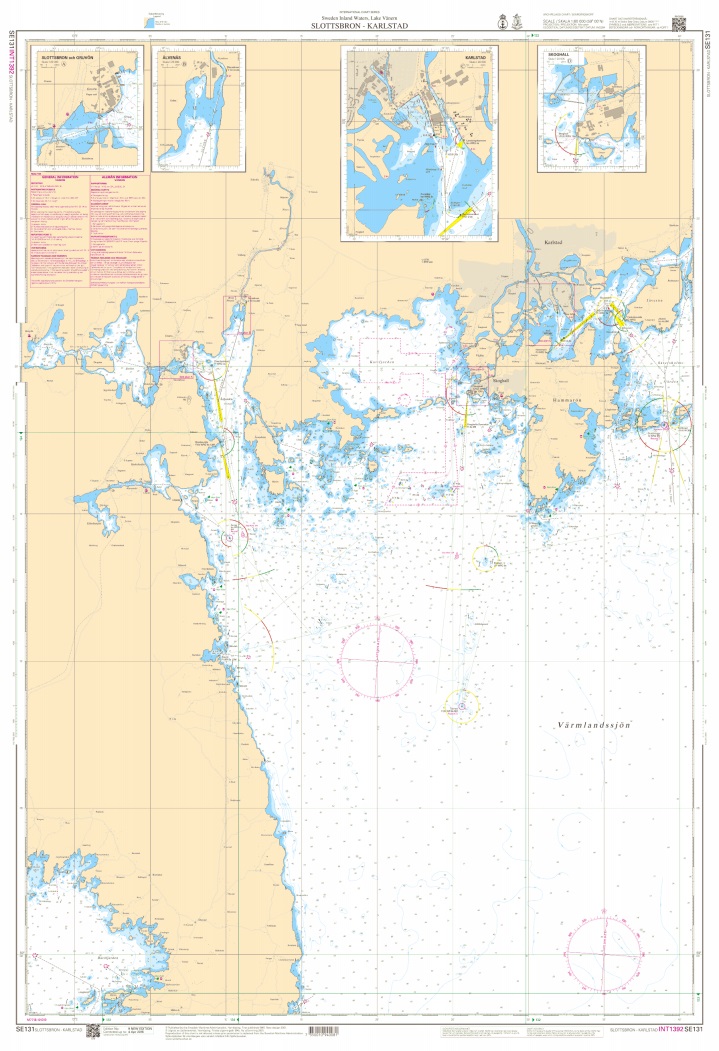S 131 Skärgårdskort Slottsbron - Karlstad