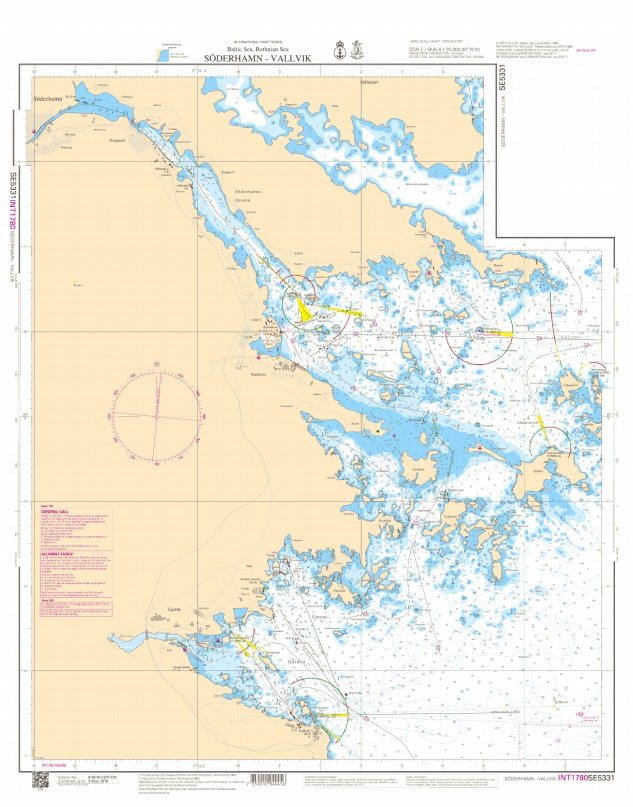 S 5331 Specialkort Söderhamn - Vallvik