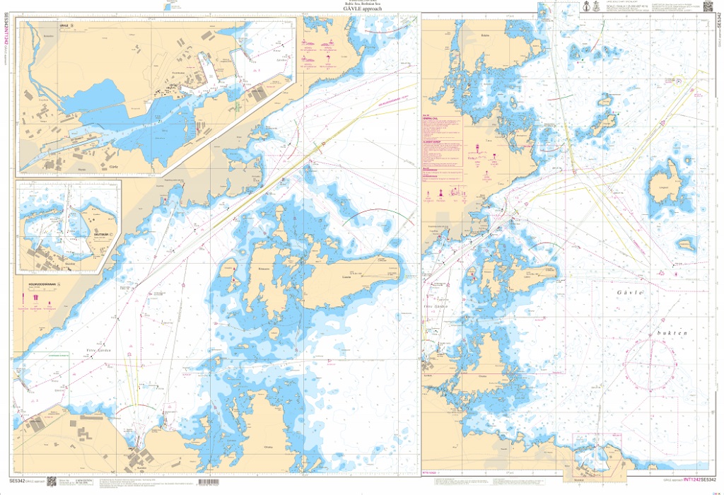S 5342 Specialkort Gävle inlopp