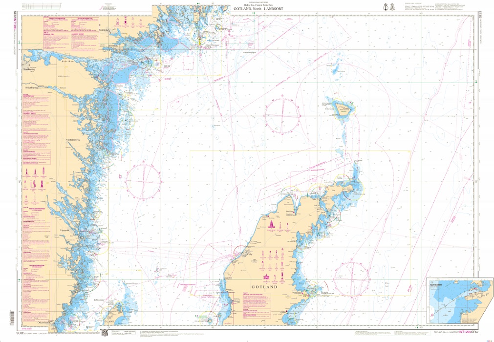 S 62 Kustkort Gotland Norra - landsort