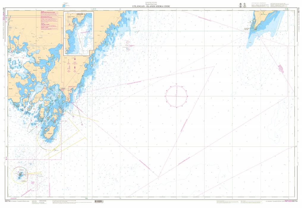 S 714 Skärgårdskort Utlängan - Ölands Södra Udde