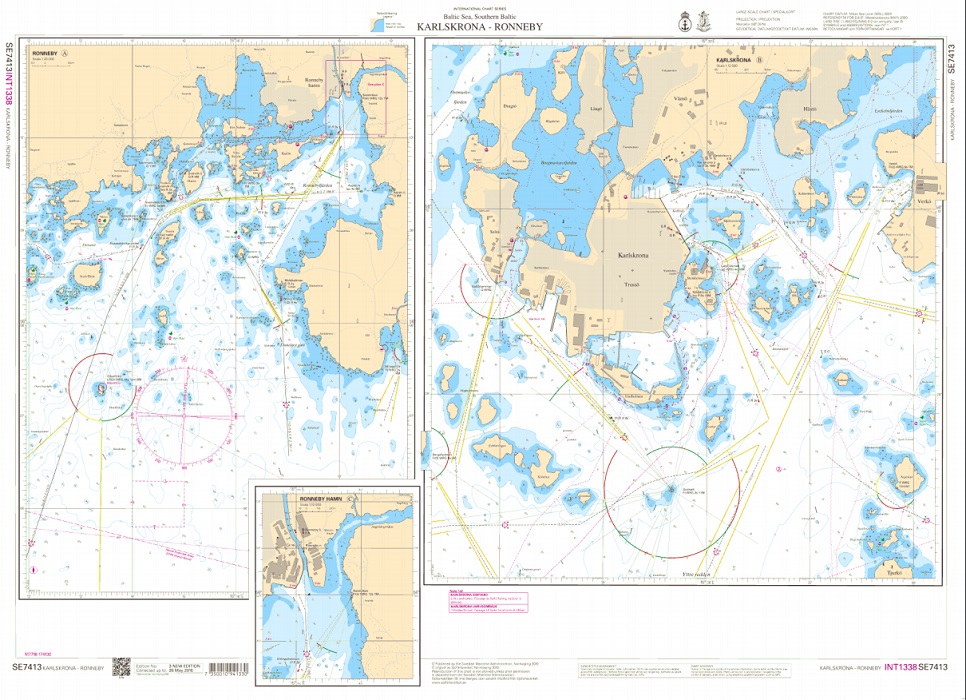 S 7413 Specialkort Karlskrona - Ronneby