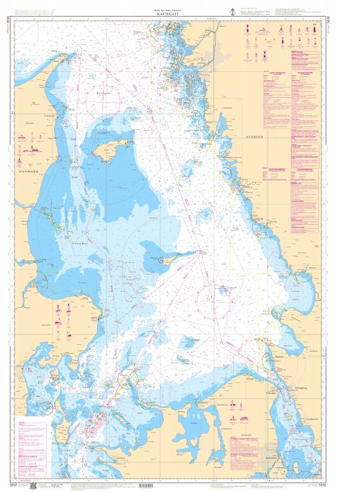 S 92 Kustkort Kattegatt