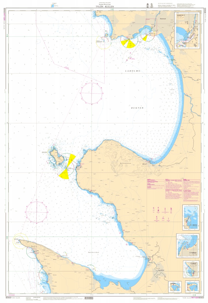 S 923 Skärgårdskort Tylön - Kullen