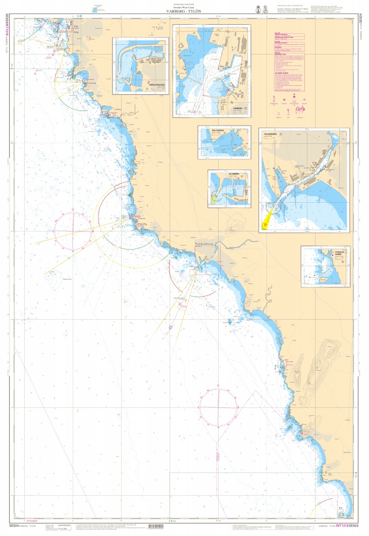 S 924 Skärgårdskort Varberg - Tylön