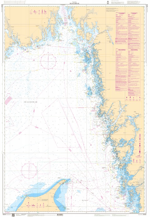 S 93 Kustkort Skagerrak