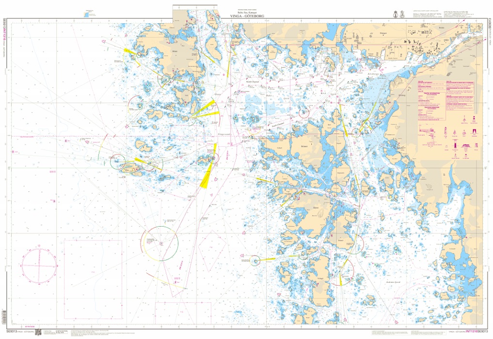 S 9313 Specialkort Vinga - Göteborg