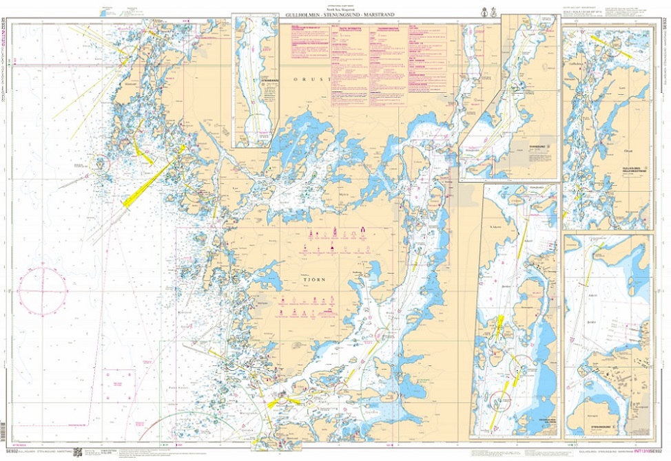 S 932 Skärgårdskort Gullholmen - Stenungsund - Marstrand