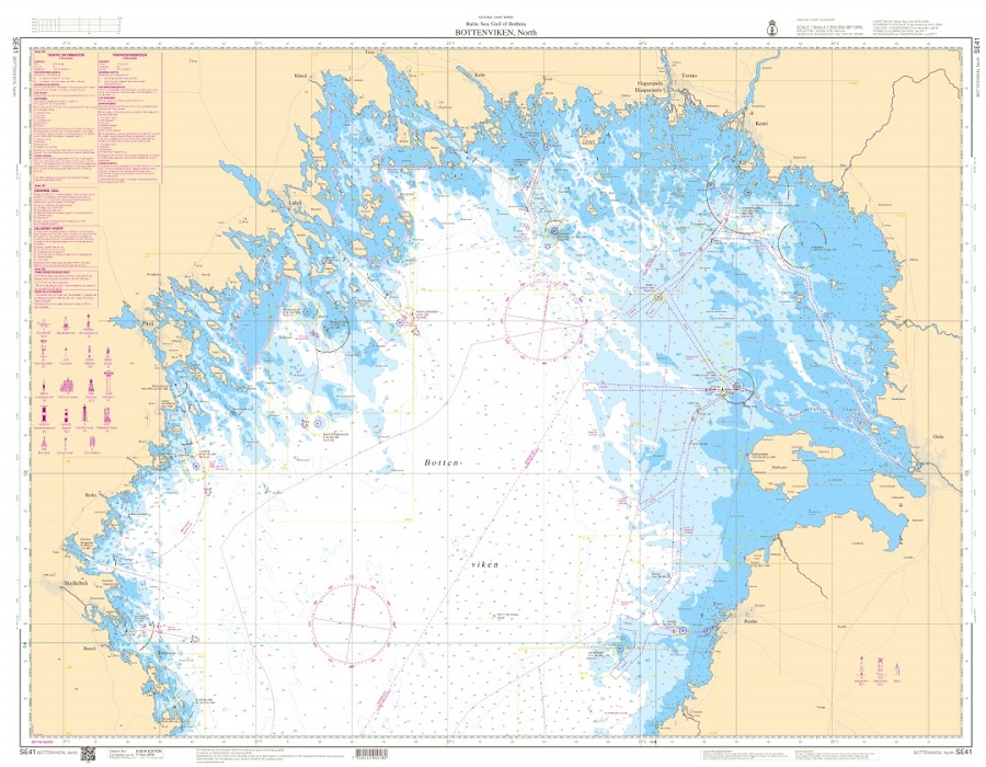 S 41 Kustkort Bottenviken Norra