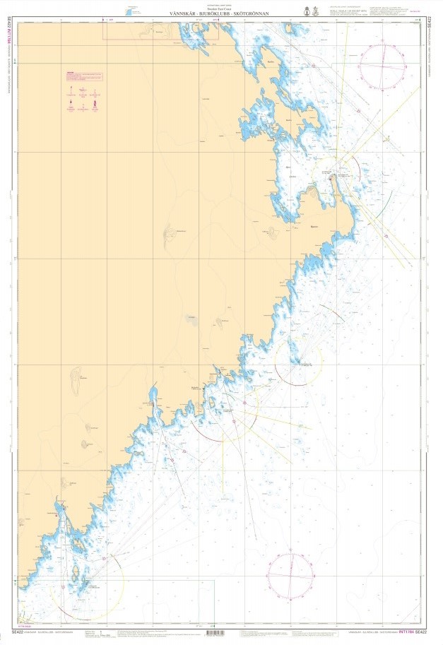 S 422 Skärgårdskort Vännskär - Bjuröklubb - Skötgrönnan