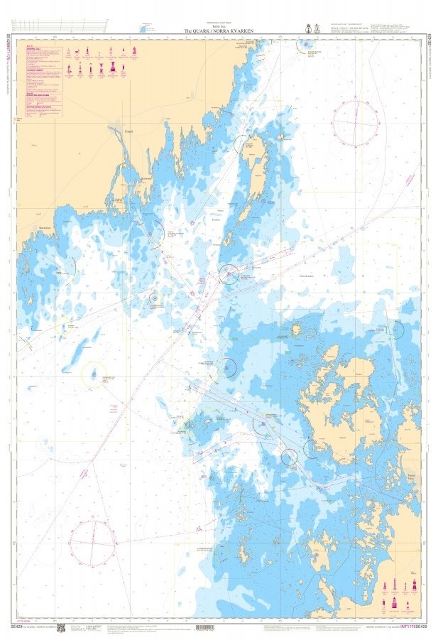 S 429 Skärgårdskort Norra Kvarken