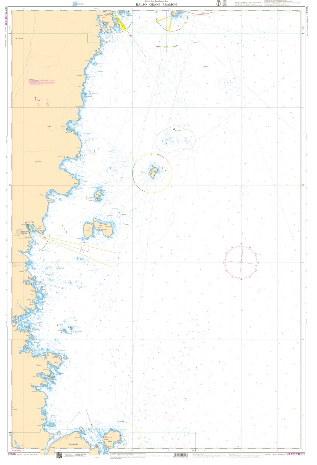 S 525 Skärgårdskort Bålsö - Gran - Brämön