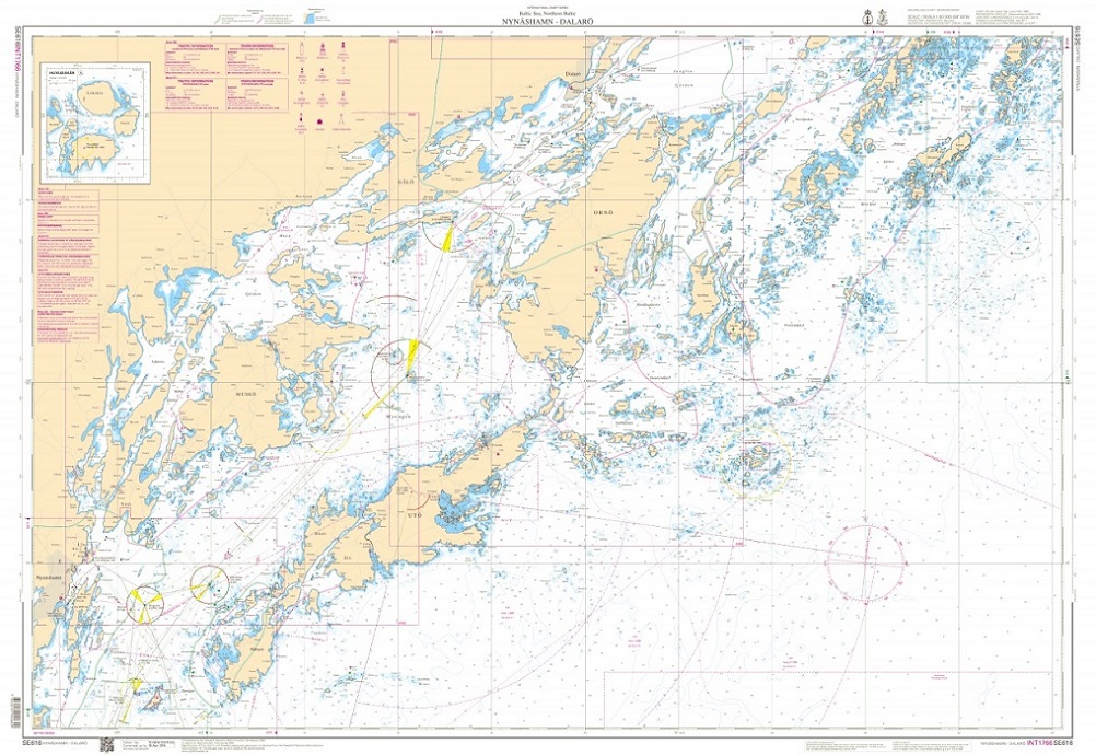 S 616 Skärgårdskort Nynäshamn - Dalarö