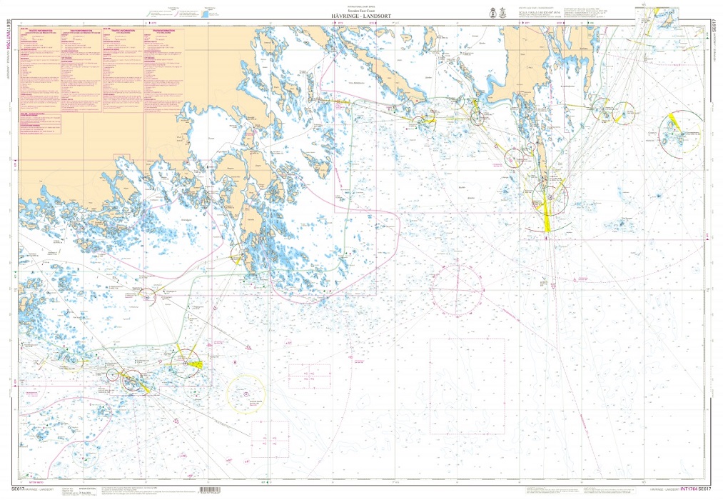 S 617 Skärgårdskort Hävringe - Landsort