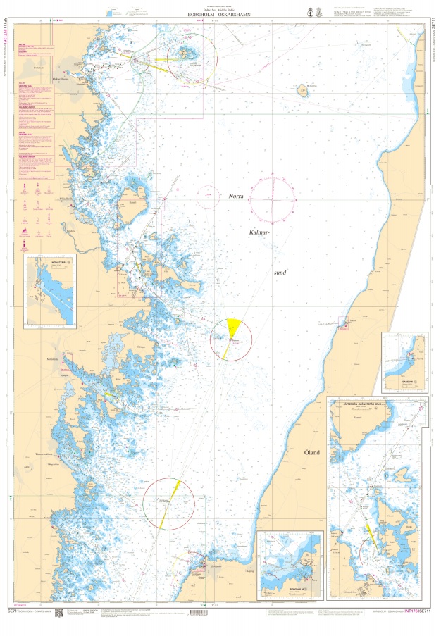 S 711 Skärgårdskort Borgholm - Oskarshamn
