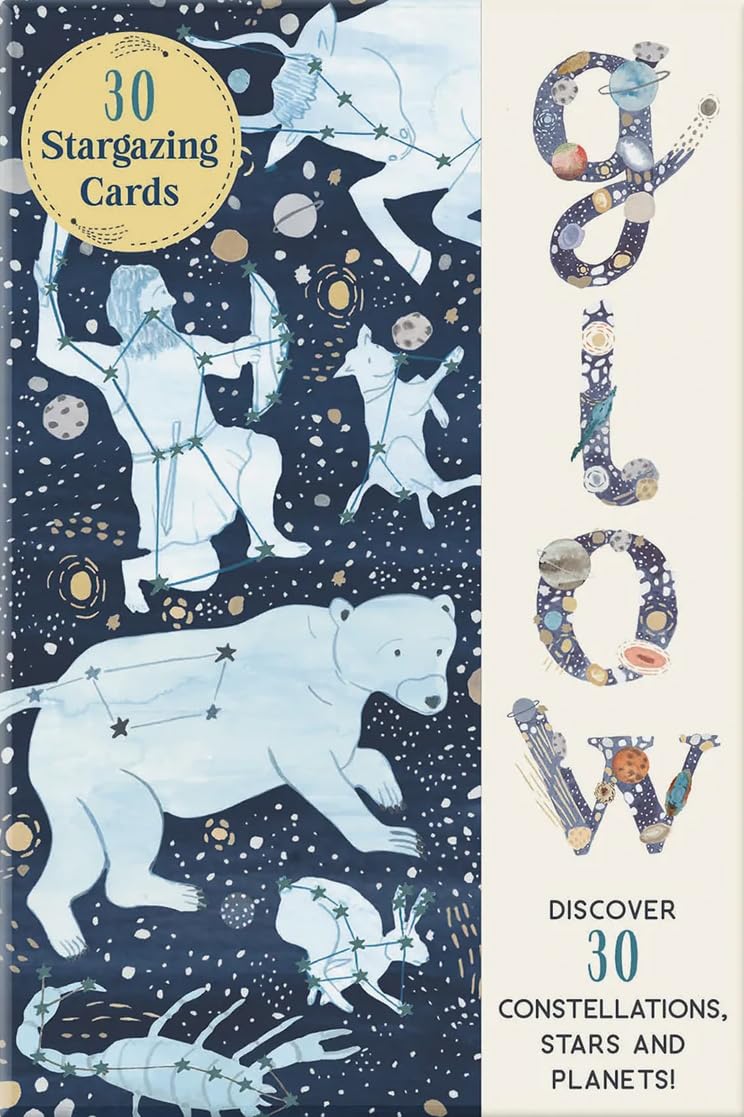 Glow 30 Star Gazing Cards: Discover 30 Constellations, Stars and Planets