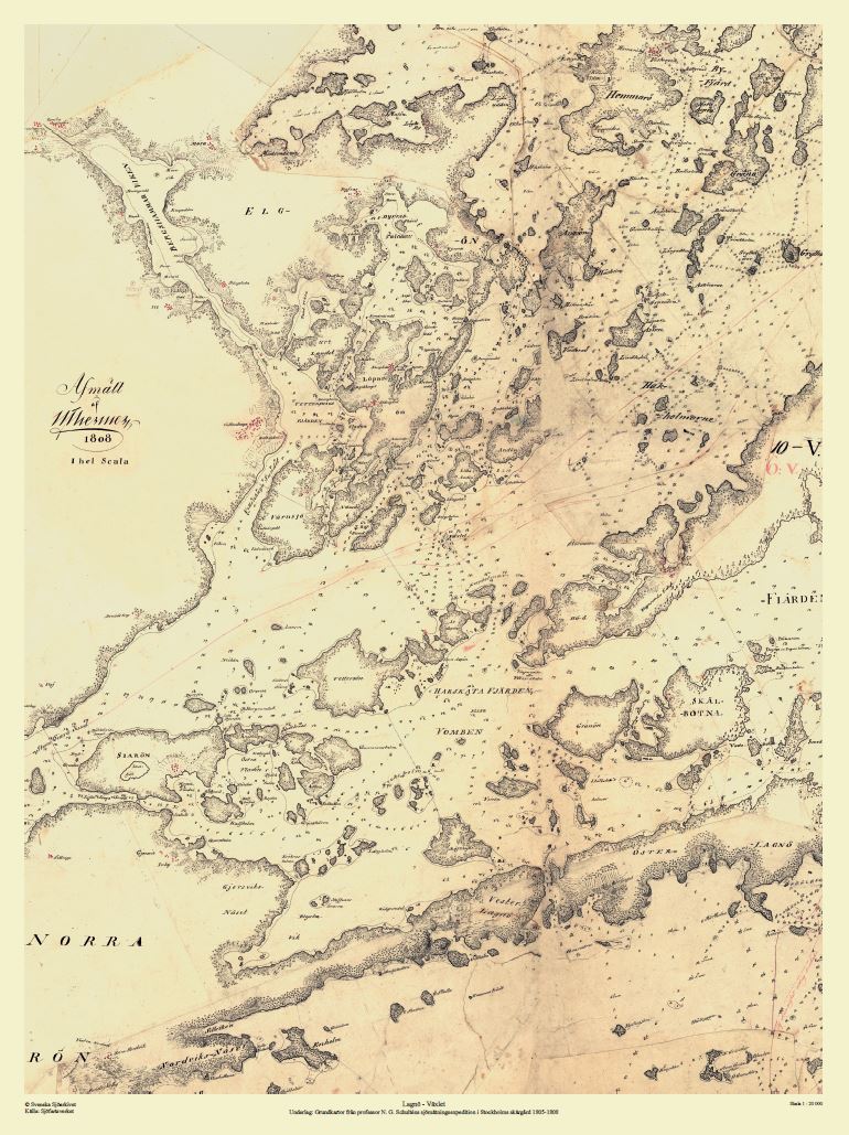 Lagnö - Växlet Svenska Sjöarkivet nr 76