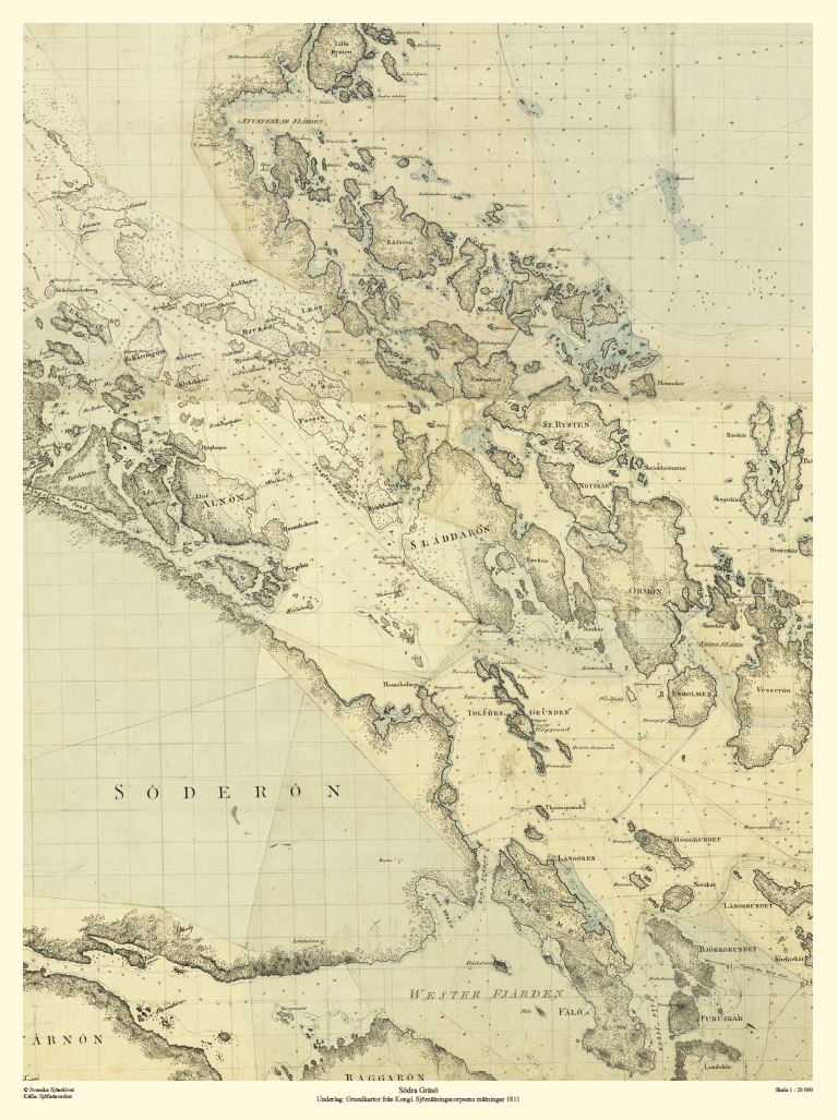 Södra Gräsö Svenska Sjöarkivet nr 90