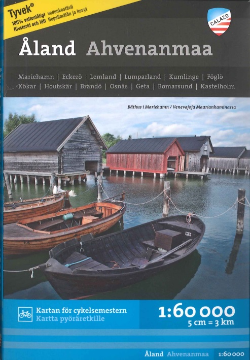 Åland Sjö och Kustkarta Calazo