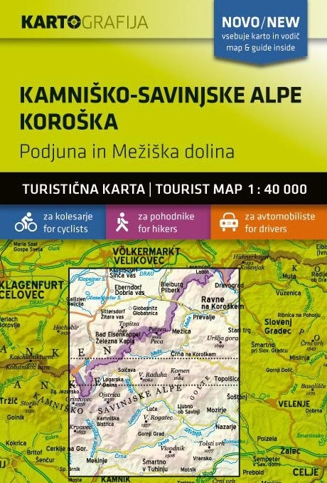 Kamnisko - Slovenska Alperna Hiking Map