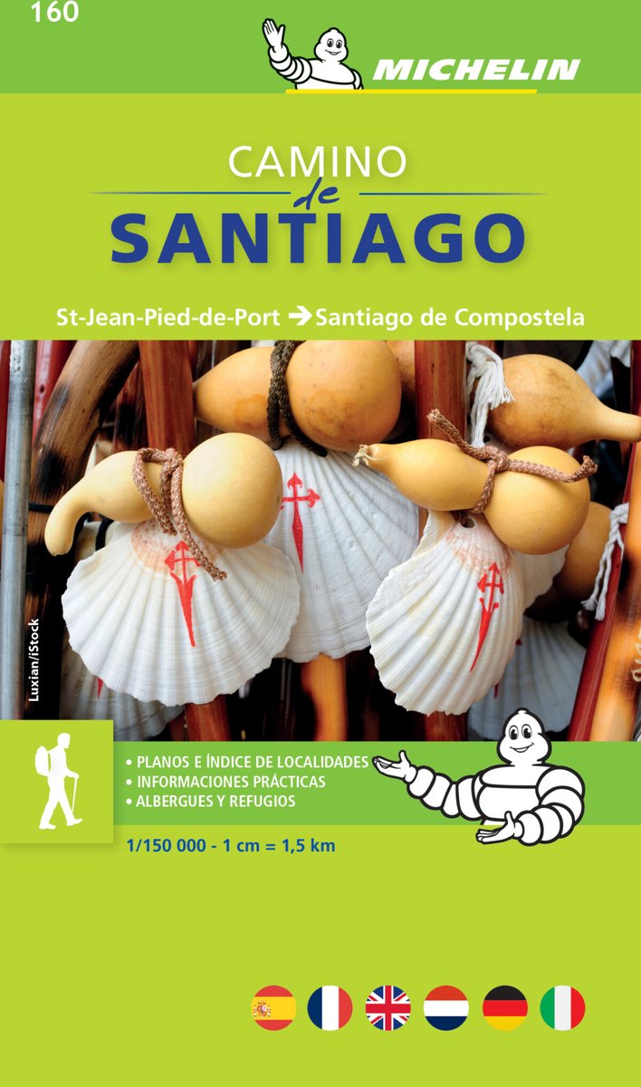 Camino de Santiago Michelin