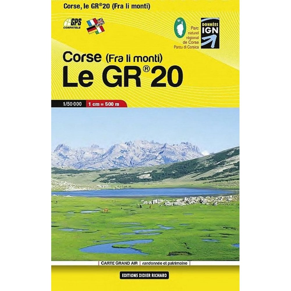 Corsica Pocket map GR20